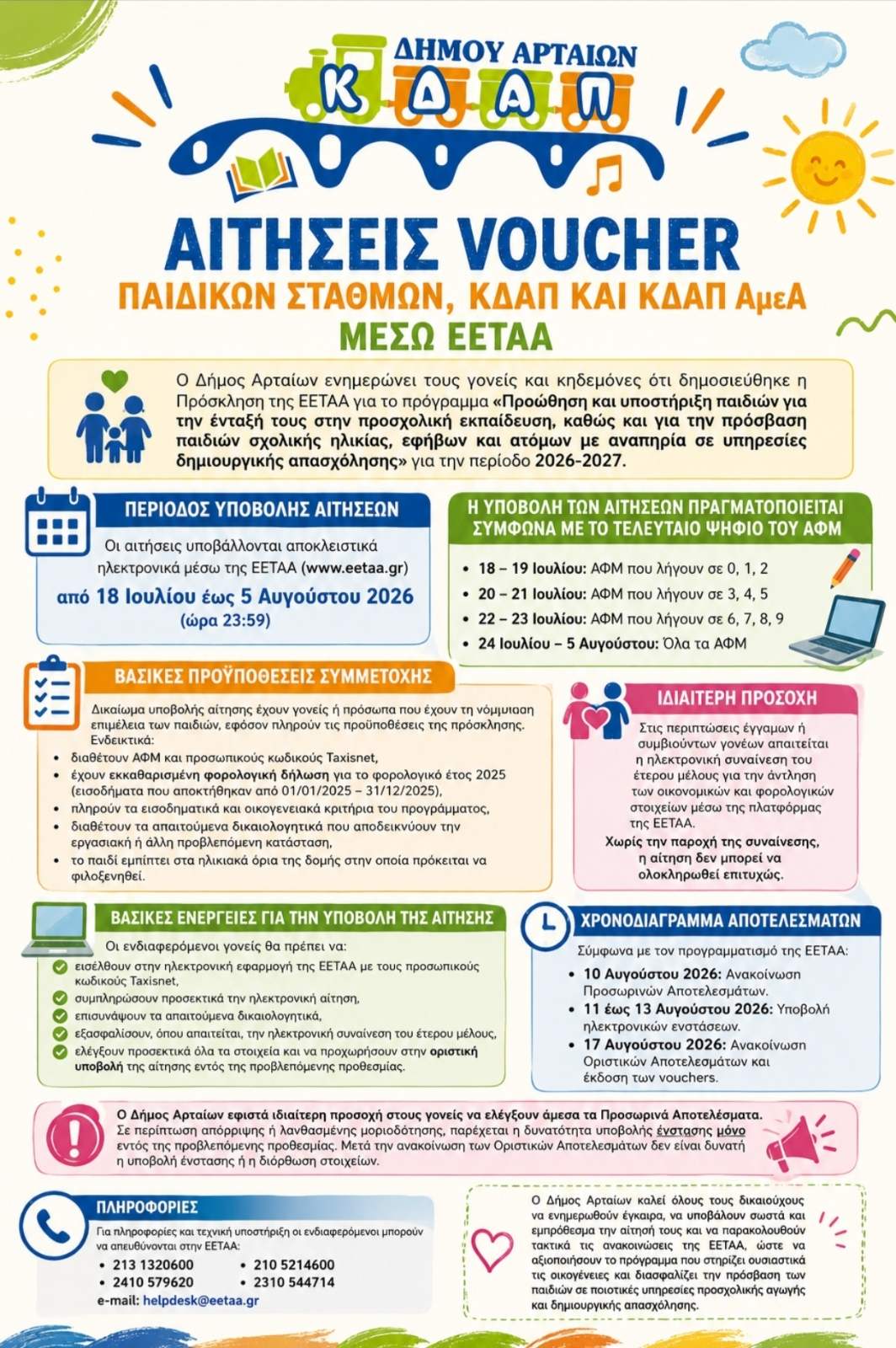 Ξεκίνησε η υποβολή αιτήσεων για τα vouchers Παιδικών Σταθμών, ΚΔΑΠ&hellip;