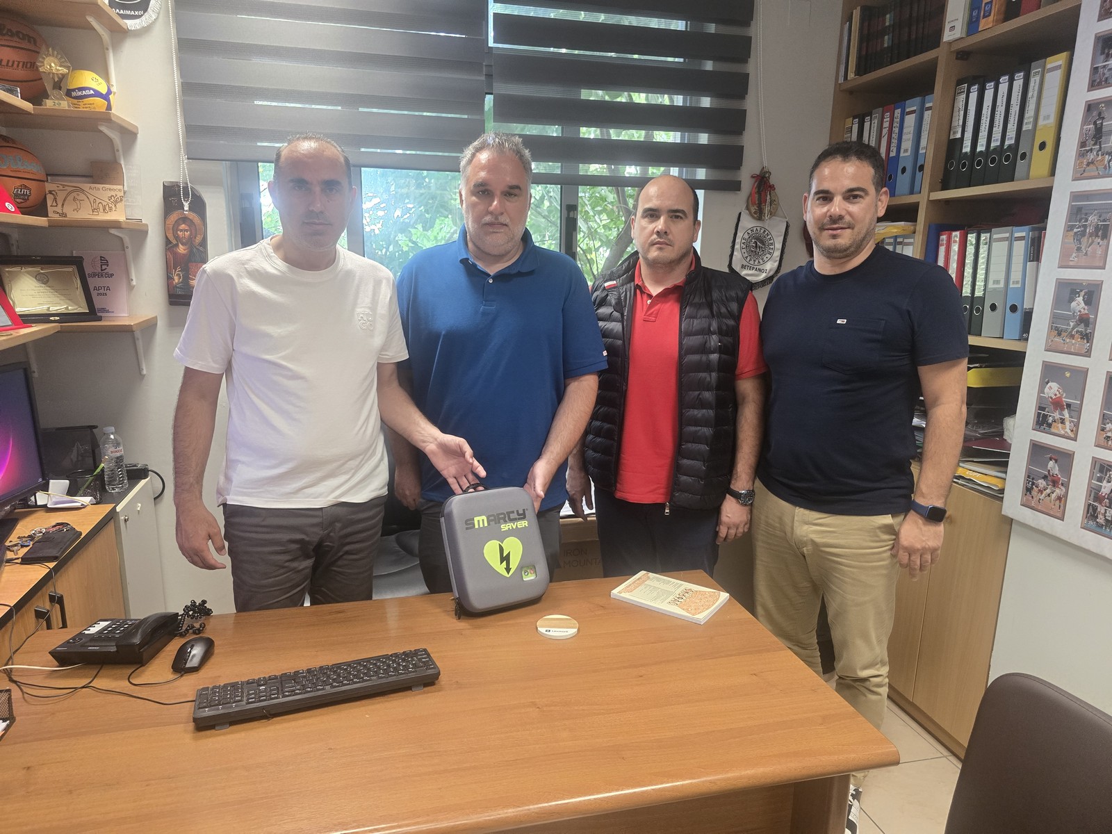Δωρεά απινιδωτή στον Δήμο Αρταίων από τρεις συμπολίτες